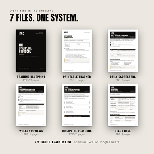 The seven files in the download